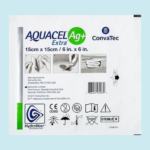 413568 AQUACEL Ag+ Extra Dressings 15x15cm