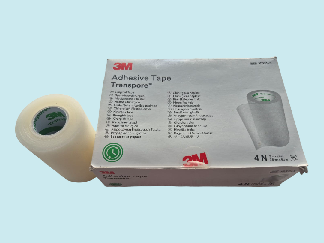 WhatsApp Image 2026-06-05 at 14.48.53 3M Transpore Clear Plastic Tape 3-Inch - Image 1