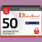 Pack of 50 strips at affordable price from diabascan