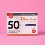 Pack of 50 strips at affordable price from diabascan