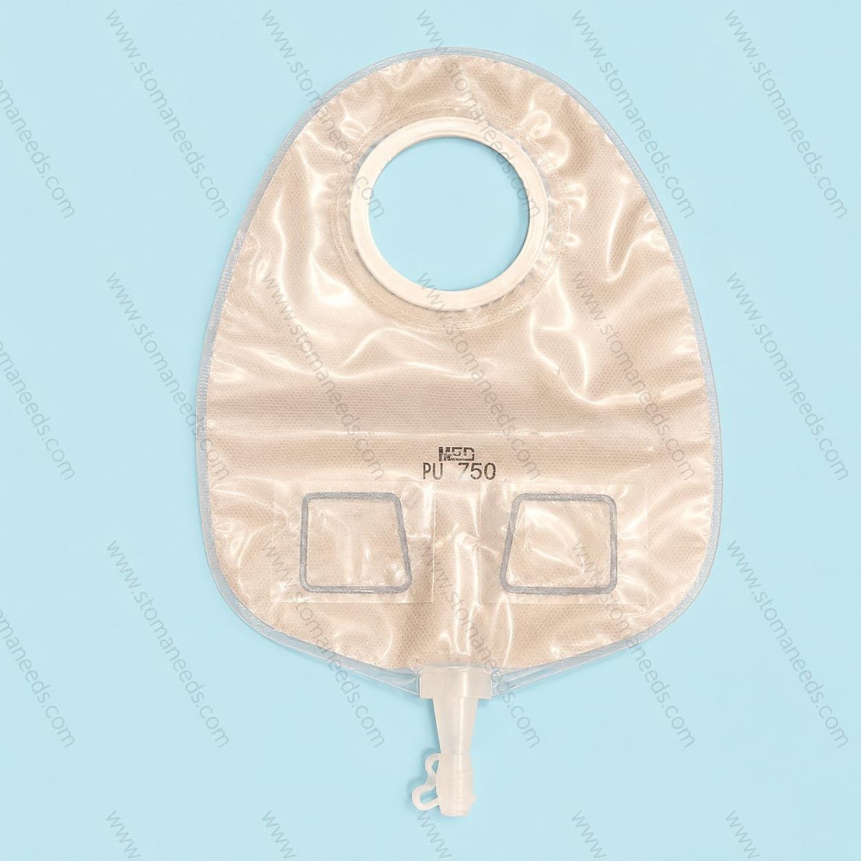 PU250 urostomy pouch 50mm urostomy pouch 50mm with reflux valve