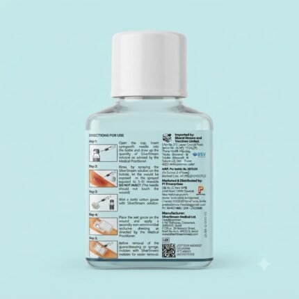 silverstream solution for wound and burns 100 ml
